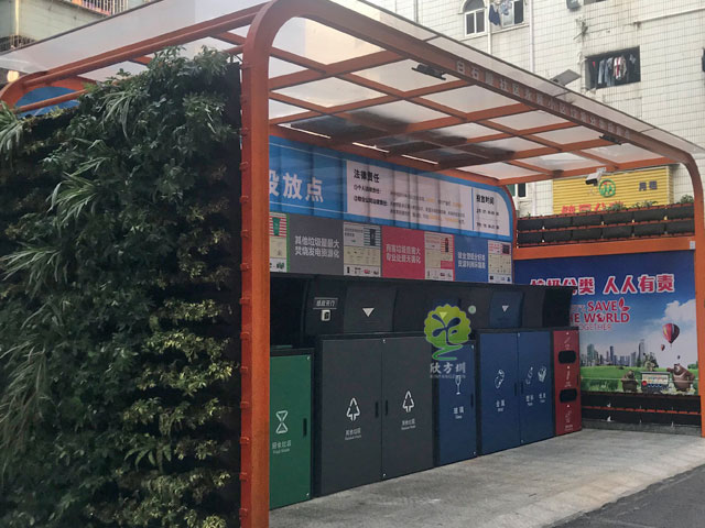 深圳福田区不锈钢垃圾分类桶投放点城管指定标准